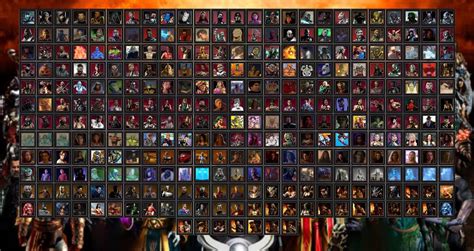 Mortal Kombat full roster by sutito2 on DeviantArt