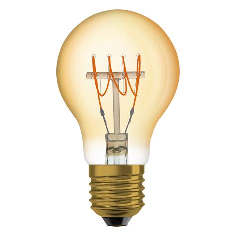 Lot De 2 Ampoules Led Décoratives E27 550lm 45w Blanc Chaud Osram