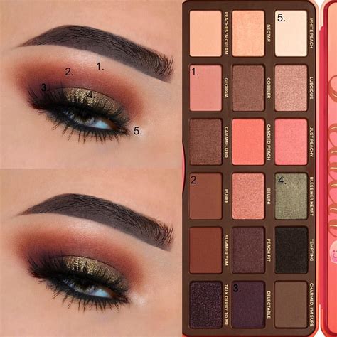 Too Faced Sweet Peach Palette Peach Makeup Eye Makeup Peach Palette