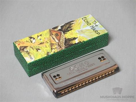 Harmonica Hohner Echo Harp 2x32 Cg 8900