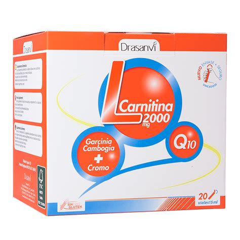 L Carnitina 2000 Mg 20 Viales Drasanvi Drasanvi