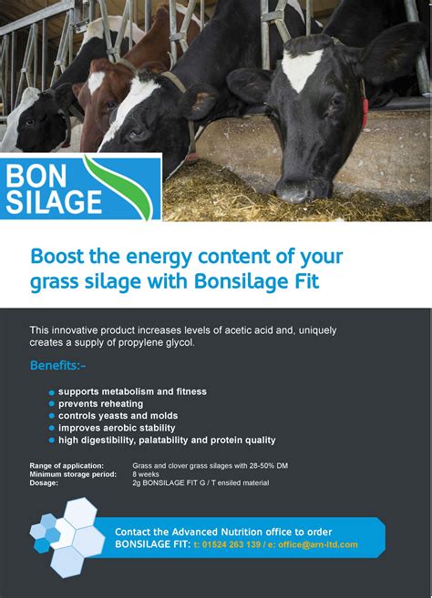 Advanced Ruminant Nutrition Ltd Adding Value To Your Silage