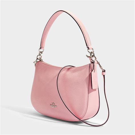 Coach Leather Chelsea Crossbody Bag In Peony Calfskin In Pink Lyst