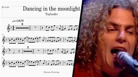 Dancing In The Moonlight Toploader Tenor Sax Bb Sheet Music Youtube