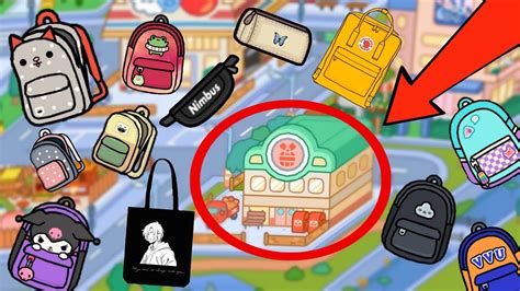 All Backpacks In Toca Life World Bagstote Bagsetc Back To School