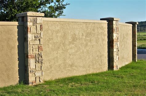 How To Make A Stucco Fence Storables