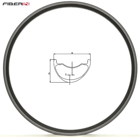 B Mtb Xc Am Enduro Mm Hookless Carbon Rims Asymmetric Clincher