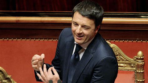 Le Parlement italien vote la confiance à Matteo Renzi