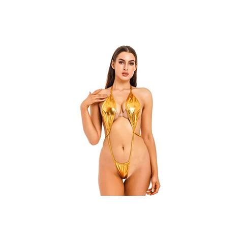 Freebily Mini Micro Bikini Sexy Hot Donna Mare Monokini Perizoma