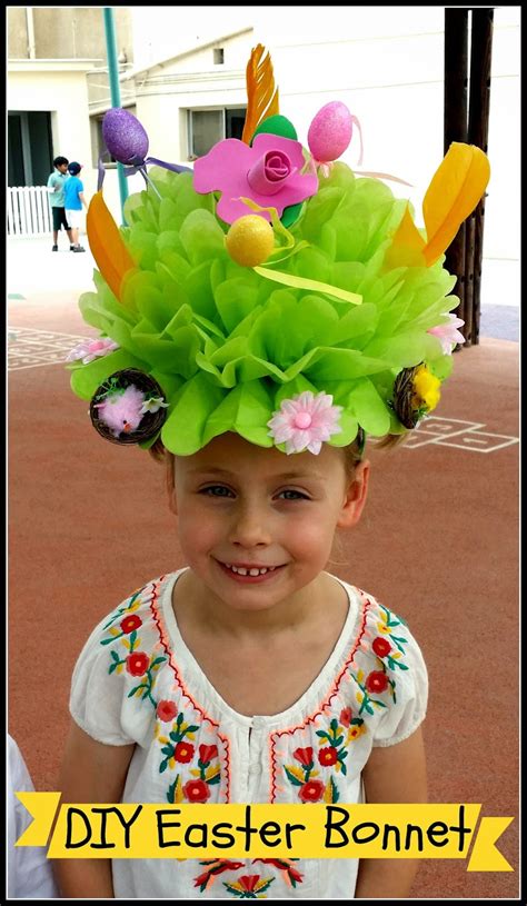 Sticky Fingers Diy Easter Bonnet