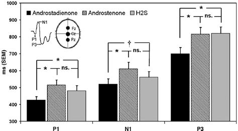 Electrophysiological Responses Mean T Sem Latencies Of The Averaged