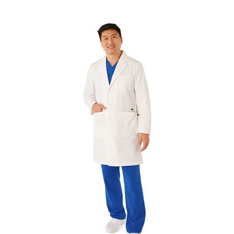 Medline Unisex Staff Length Lab Coat Shop All