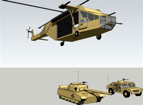 Army Vehicles 3d Model