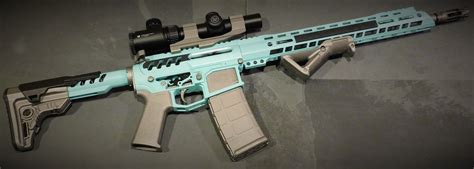 ROBINS EGG BLUE AR 15 AR 10 PARTS CERAKOTE H 175