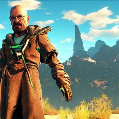 Walter White In Horizon Zero Dawn World Stable Diffusion Openart