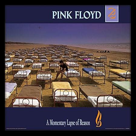 Pink Floyd A Momentary Lapse Of Reason Album Cover Framed Print