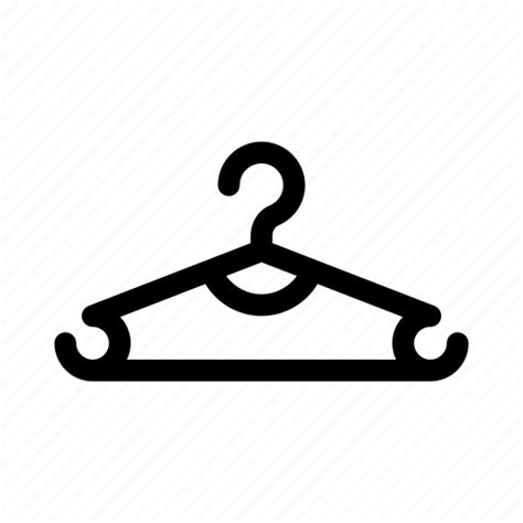 Clothes Hanger Fashion Clothing Wardrobe Suit Collection Icon