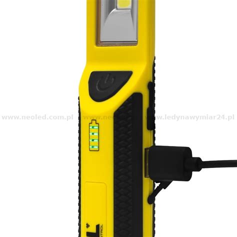 Latarka Warsztatowa Akumulatorowa LW 2PB 3 7V 260mAh Li LED COB 3W 1W