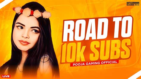 Bgmi Live Girl Gamer😍 Road To 10k ️teamcode Bgmilive Girlgamer