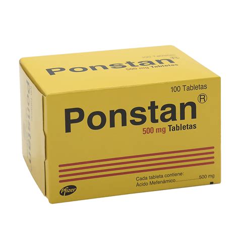 Ponstan 500mg X 100tabdet Farmacias Los Hidalgos