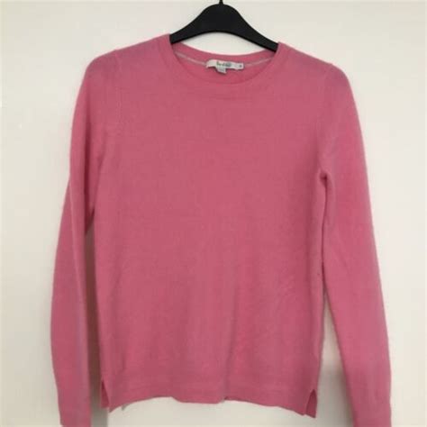 Boden Cashmere Round Neck Jumper Dusky Pink M Ebay