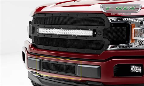 2018 2020 F 150 Limited Lariat Stealth X Metal Bumper Grille Black 1