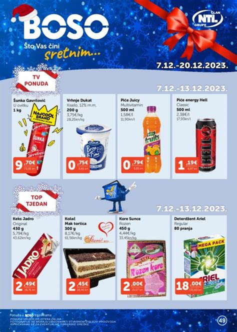 Boso katalog Akcija 07 12 20 12 2023 Njuškalo katalozi