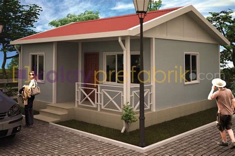 M One Storey Prefabricated House Type Kolay Prefabrik