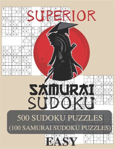 Superior Samurai Sudoku Easy Sudoku Puzzles Overlapping Into