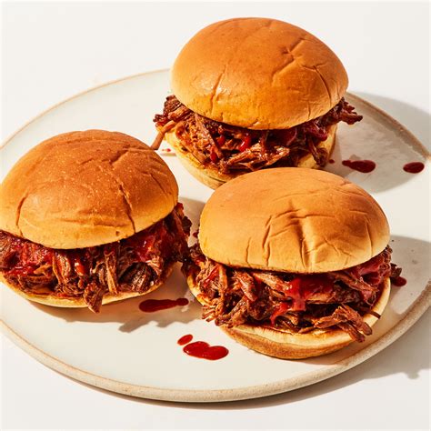 Sriracha-Braised Brisket Sandwiches Recipe | Bon Appétit