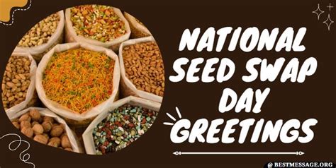 National Seed Swap Day 2024 Greetings, Messages, Quotes