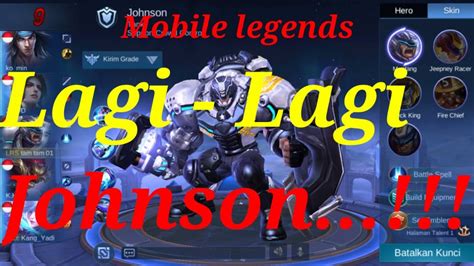 Mobile Legends Lagi Johnson Jadi Juara Squad Lawan Kocar Kacir Youtube