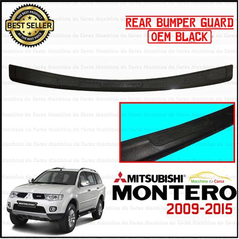 Mitsubishi Montero Sport Oem Rear Bumper Step Sill Guard