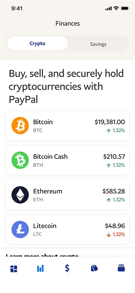 Buy Sell Cryptocurrency Crypto App Paypal Us