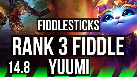 FIDDLESTICKS Vs YUUMI JGL Rank 3 Fiddle 6 0 4 700 Games