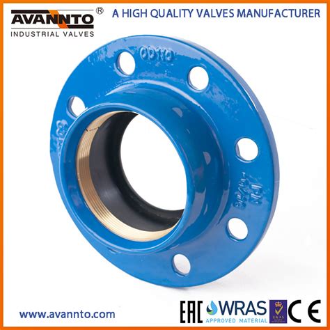 Ductile Cast Iron Iso 2531 En 545 Quick Flange Adaptor Flexible Quick Flange Adaptor With Brass