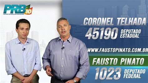 Fausto Pinato Deputado Federal Youtube