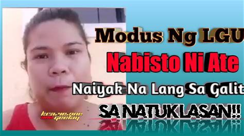 Modus Ng Lgu Nabisto Ni Ate Naiyak Na Lang Sa Galit Sa Natuklasaan