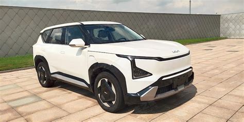 Leaked Images Show The New Kia Ev5 Electric Suv In Full Ahead Of Its