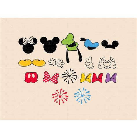 Mouse Clubhouse Svg Mickeyy Svg Minniee Svg Magical World Inspire