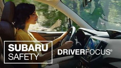 Subaru DriverFocus Improves Safety While Driving Wilsonville Subaru