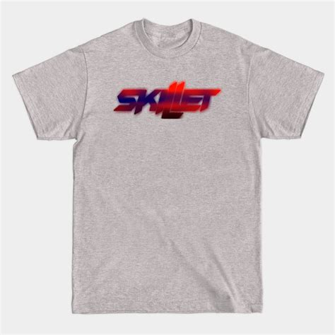 Skillet Logo Shirt Blue And Red Skillet T Shirt