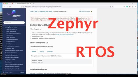 Zephyr RTOS YouTube