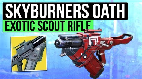 Destiny 2 Skyburners Oath Cabal Exotic Scout Slug Rifle Overview