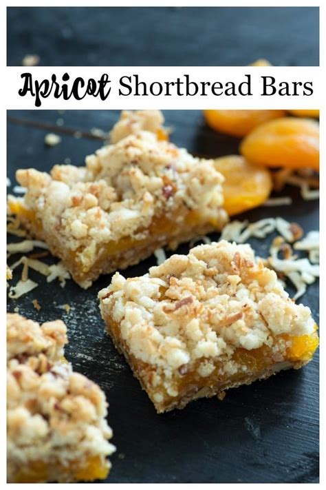 Apricot Bars With A Shortbread Crust Butter Baggage Recipe