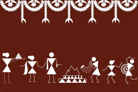 Illustration Of Indian Traditional Warli Art Artofit