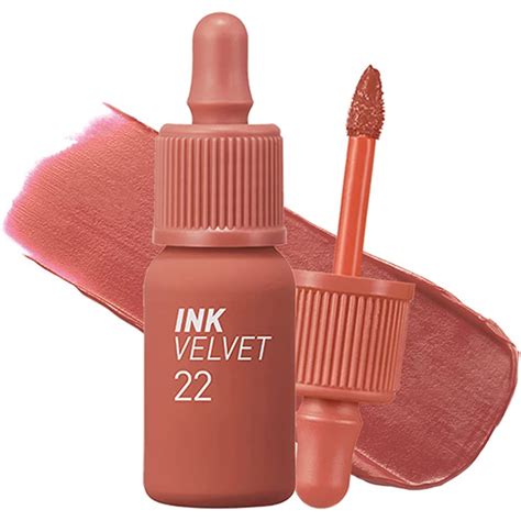 PERIPERA INK VELVET 022 Bouquet Nude Матовий тінт для губ 4г