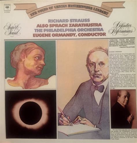 Strauss Also Sprach Zarathustra By Richard Strauss The Philadelphia