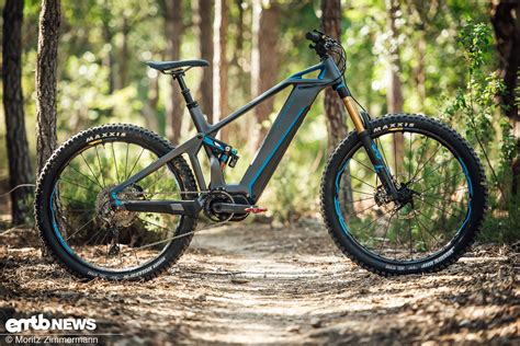 On Test Mondraker E Crusher Rr Black Trail Rocket With Modern