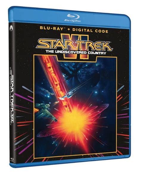 Star Trek VI The Undiscovered Country Includes Digital Copy Blu Ray